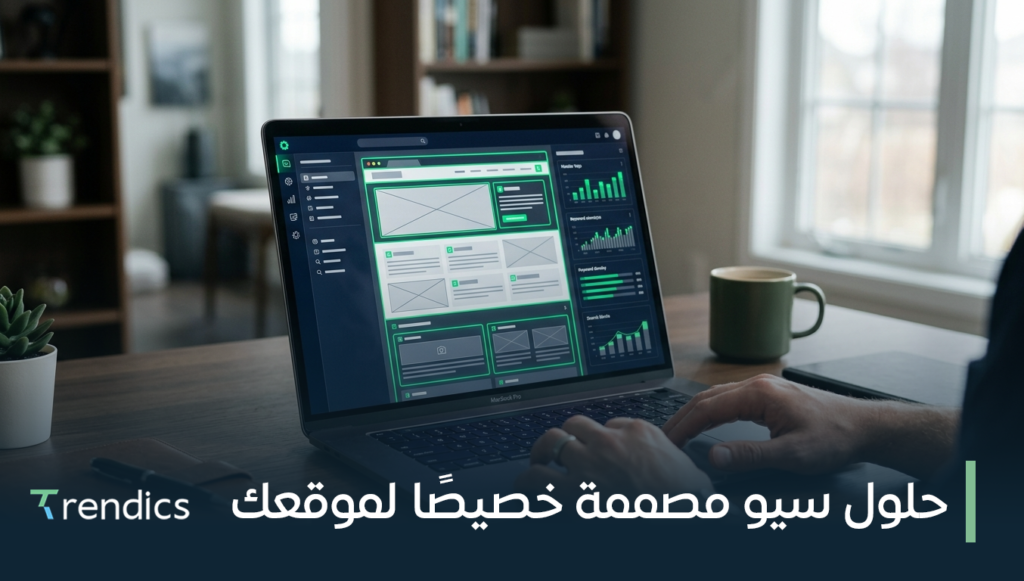 حلول سيو مصممة خصيصًا لموقعك لزيادة الظهور والترتيب في البحث